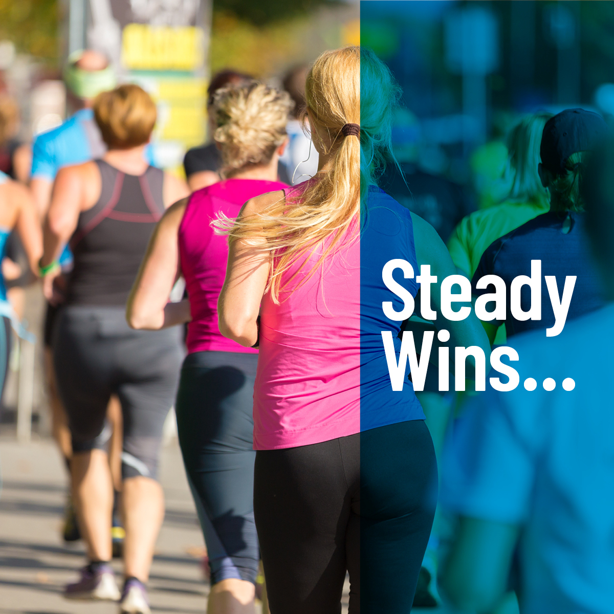 Steady wins the Race