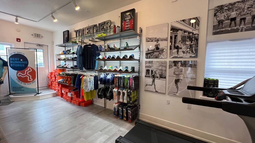 Ridgefield running store interior