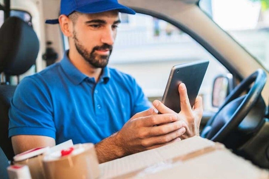 image of delivery driver