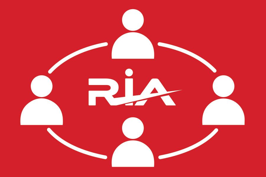 Graphic promoting RIA Connect